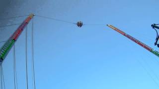 Sling Shot Ride at Coney Island Scream Zone in Full HD 2011 part 2 [upl. by Rigby954]