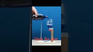 Respect🔥😱 ✔ Non stop water experiment Science science shorts tiktok trending experiment [upl. by Gayleen]