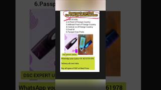 Foreign Individual DIGITAL SIGNATURE CERTIFICATE  Online Foreign DSC  Class3 DSC Shorts viral [upl. by Wertheimer]