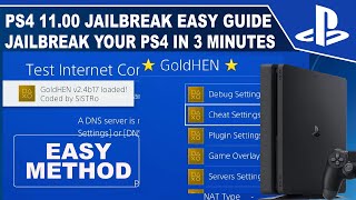 PS4 1100 Jailbreak Easy Guide  Jailbreak in 3 Minutes [upl. by Eladnar35]