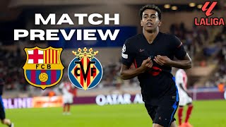 Barcelona vs Villarreal  Match Preview La Liga 2425 [upl. by Pratt]