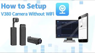 How to Setup V380 WiFi IP Camera Without WiFi [upl. by Heng]