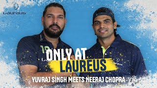 Neeraj Chopra and Yuvraj Singh in conversation  Only at Laureus [upl. by Akisey]