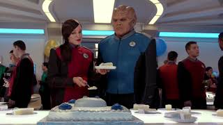 The Orville  Bortus Cake Scene [upl. by Yrrak]