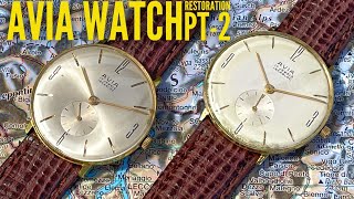 Avia Watch Restoration  Part 2 Giveaway Announcement [upl. by Nalro239]