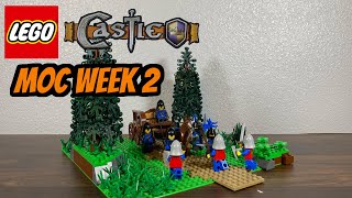 Week 2 of Building a Lego Medieval Moc [upl. by Atileda]