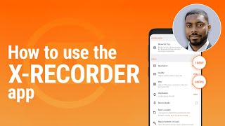 X Recorder App Tutorial How To Use XRecorder App on Android Best Screen Recorder 2024 [upl. by Anima189]