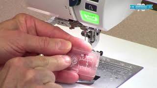 How to Thread the Janome Skyline S7 Sewing amp Quilting Machine [upl. by Lois668]