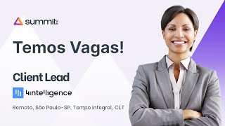 Temos Vagas Client Lead [upl. by Enitsirc701]