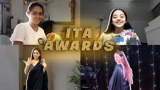 ITA Awards I Behind the scenes I Helly Shah [upl. by Annoif]