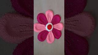 Easy and small rangoli art muggulu kolam diwalidecoration rangoli [upl. by Eyt742]