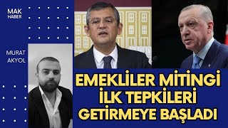 AK Partili İsimden Şok Emekliler Çıkışı Emekli Mitingi Duyurusu İktidardan İlk Tepkiyi Getirdi [upl. by Yllak]