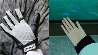 DiverX Contact Gloves in VRChat [upl. by Barcus]