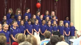 White Lick Elementary School Choir Concert Brownsburg Indiana [upl. by Enelyt]