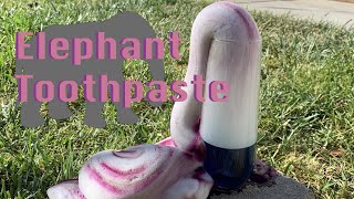 Elephant Toothpaste Experiment made easy [upl. by Asylla]