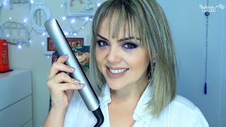 Cabelos mais fortes usando PRANCHA Remington Keratin Therapy  Andreza [upl. by Aili]