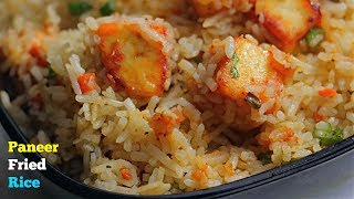 Paneer Fried Rice  పనీర్ ఫ్రైడ్ రైస్  Chinese Style Fried Rice  Tasty Chinese Food [upl. by Ainad144]