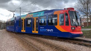 Stagecoach Sheffield SuperTram 106 From Beighton To Halfway [upl. by Christmann]