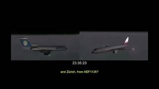 Bashkirian airlines flight 2937 and DHL flight 611 cvr [upl. by Eelik]