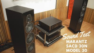 Sound Test Marantz SACD 30n amp MODEL 30 Déjà loin  Yann Tiersen Live AirPlay 2 Streaming [upl. by Rakso]