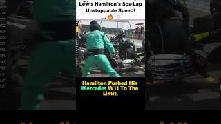 Lewis Hamilton’s Record Lap at Spa 🏎️💨 racingrecord formula1 fastestlap [upl. by Gaw670]