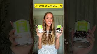 3 Foods of LONGEVITY longevity [upl. by Cestar]