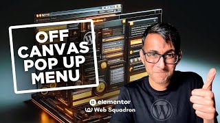 Off Canvas Menu PopUp  Elementor Wordpress Tutorial [upl. by Chane872]