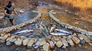 Most İnteresting Fishing Technique  Unbelievable  Big Fish [upl. by Philps]