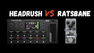 Headrush Black op vs Wampler Ratsbane [upl. by Culberson]