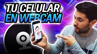 Cómo USAR MI CELULAR como WEBCAM  DROID CAM OBS 2024 🔥 [upl. by Bliss361]