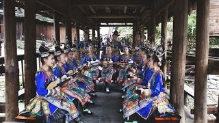 National Musical Instruments in Guizhou — Lusheng Leyou and Drum [upl. by Adine]