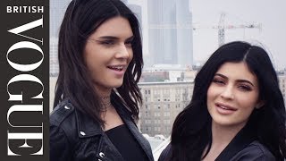 Kendall amp Kylie Jenner play ‘Who’s More Likely’  British Vogue [upl. by Yrad763]