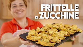 FRITTELLE DI ZUCCHINE Ricetta Facile  Fatto in Casa da Benedetta [upl. by Lyj]