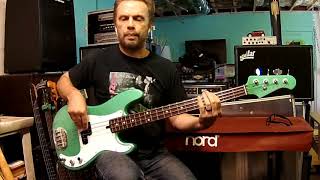 Fooled Around and Fell in Love  Evlin Bishop Michael Brooks bass cover [upl. by Gustafson]