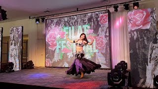 Leilah Belly Dancer Performance  Eilat Festival 2019 [upl. by Ajim]