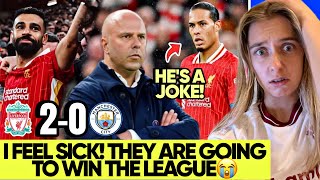 Im Scared Now Liverpool 20 Man City Reaction [upl. by Lebna]