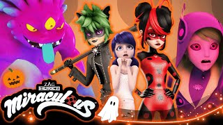 🇧🇷 🎃 HALLOWEEN  COMPILAÇÃO 2024 👻🦋  Miraculous  As Aventuras de Ladybug 🇧🇷 [upl. by Jsandye55]