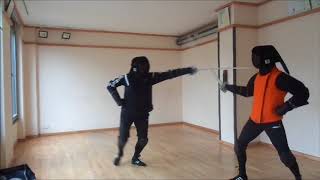 Highland Broadsword  Sparring [upl. by Harwill]