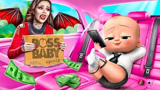 BOSS BABY Possède une Agence DAdoption  Sirène et Vampire Adoptent Baby Boss [upl. by Nylatsirhc867]