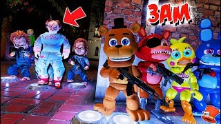 DO NOT PLAY FNAF WORLD AT 3AM GTA 5 Mods FNAF RedHatter [upl. by Chappell]