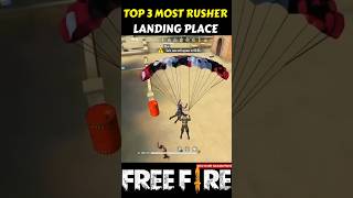 Top 3 Most Landing Place In Bermuda  YoutuberFact8 short shorts pmmakgaming freefire [upl. by Ardnaskela]