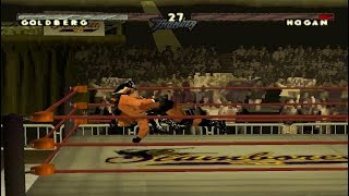 WCWNWO Thunder  Goldberg  World Heavyweight Championship PS1 [upl. by Sutphin309]