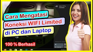 Cara Mengatasi Koneksi WIFI Limited Di PC dan Laptop [upl. by Yrok]