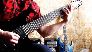 Shokran  Collapses Cover by Denis Lozko Ibanez RG8 [upl. by Vannie]