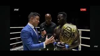 Reug Reug😯🇸🇳 détrône 🥊Anotoly Malykhin  devient champion du monde de MMA poids lourds [upl. by Divad]