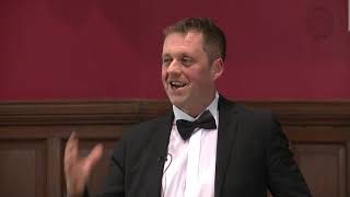 Thomas Byrne TD  Ireland is Ready for Reunification 38  Oxford Union [upl. by Januisz]