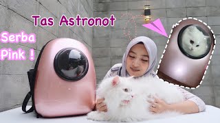 Belanja Perlengkapan amp Tas Astronot untuk kucing baru  Cat Lover [upl. by Channa]