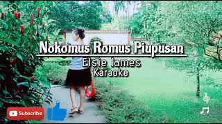 Elsie James  Nokomus romus piupusan karaoke video  Apa kau lagu [upl. by Rothenberg]