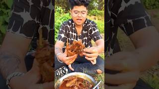 Duck masala fry challenge  Kanda loves Kanda chickenlegpiece food shorts youtubeshorts [upl. by Adnilec]