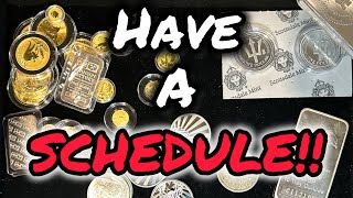 Buying GOLD and SILVER on a schedule [upl. by Vally]